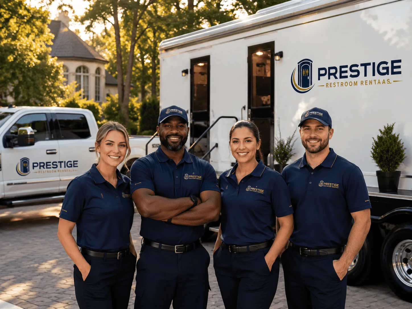 Trusted Luxury Portable Restrooms company in Clarkfield, MN